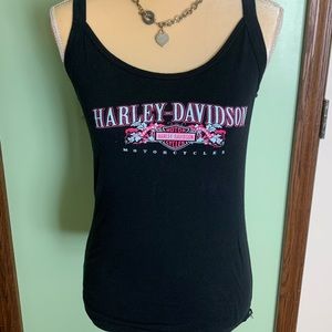 Harley Davidson tank size L black